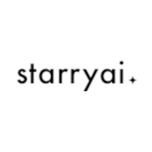 Starry AI art logo