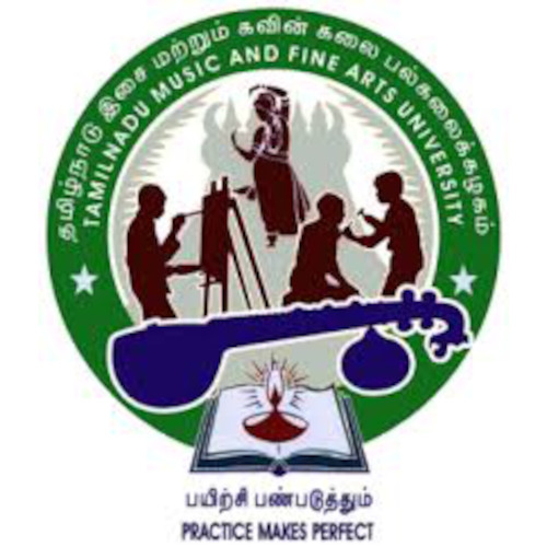 The Tamil Nadu Dr.J Jayalalithaa Music and Fine Arts University logo